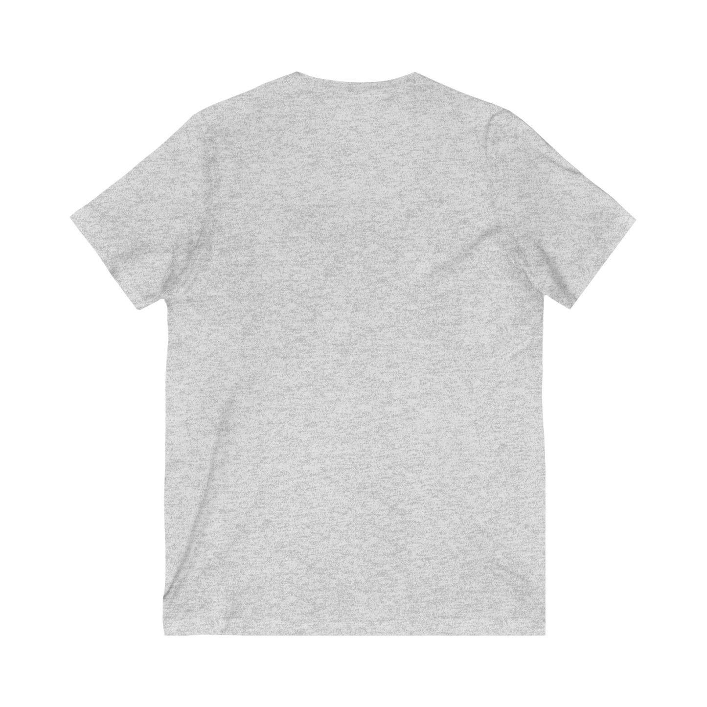 God Is V-Neck T-Shirt in Ocean