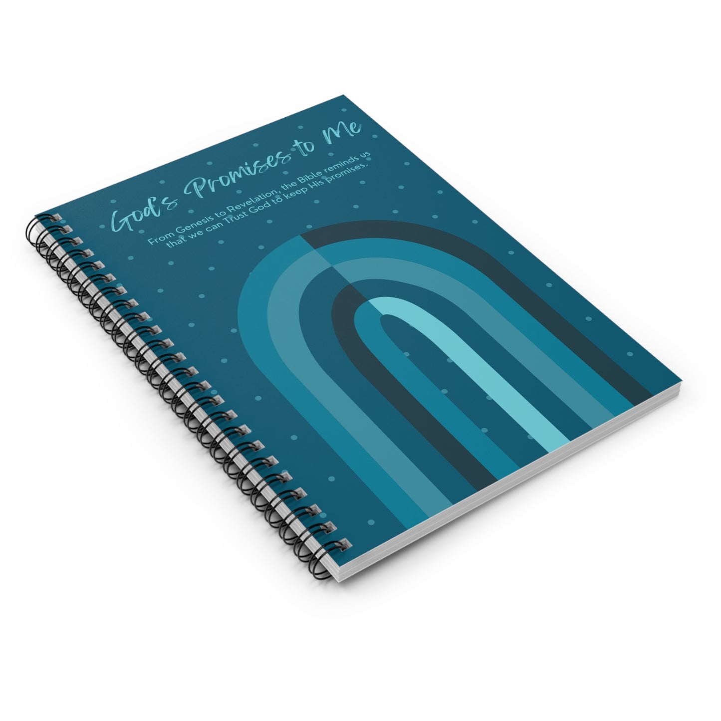 God's Promises To Me Spiral Notebook - Ocean