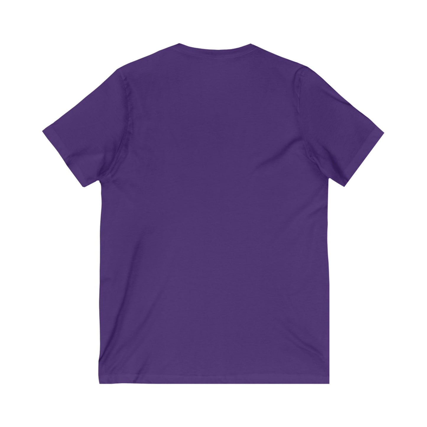 God Is V-Neck T-Shirt in Ocean