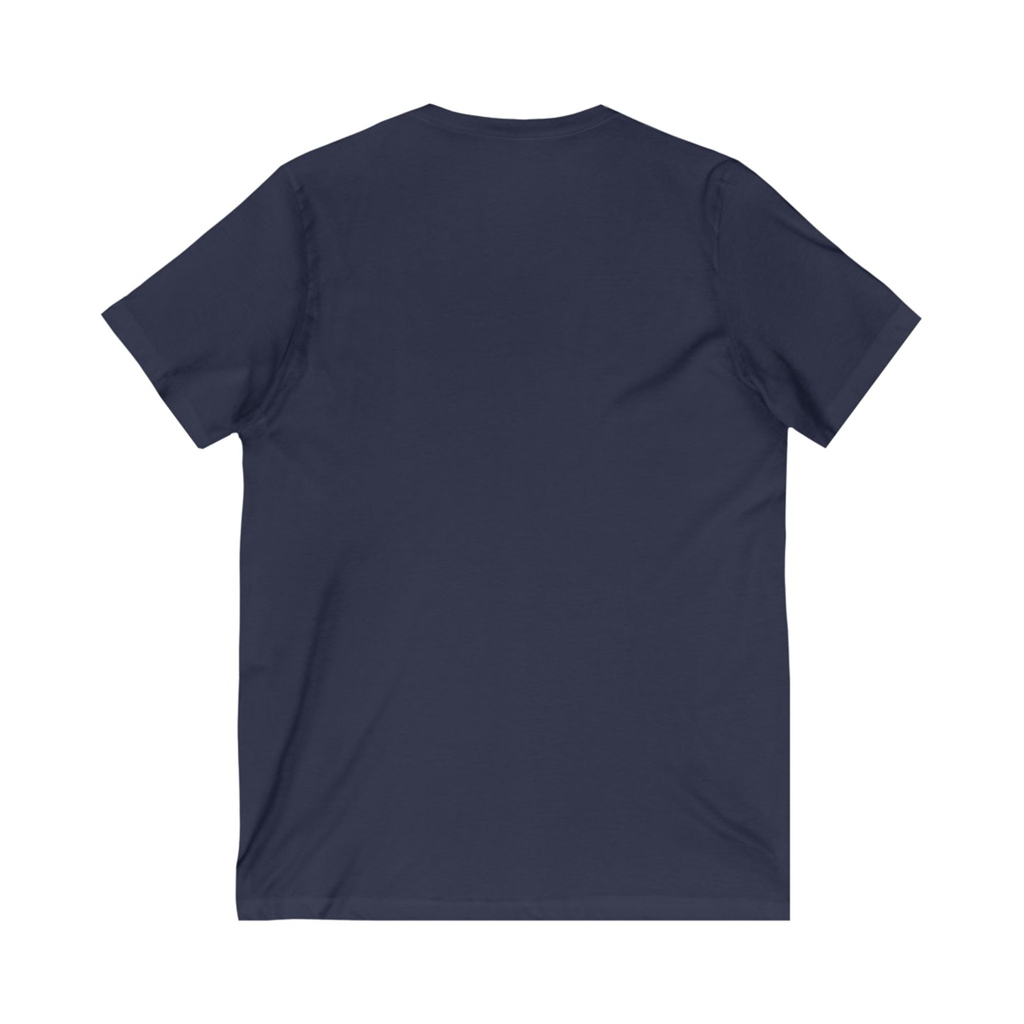 God Is V-Neck T-Shirt in Ocean