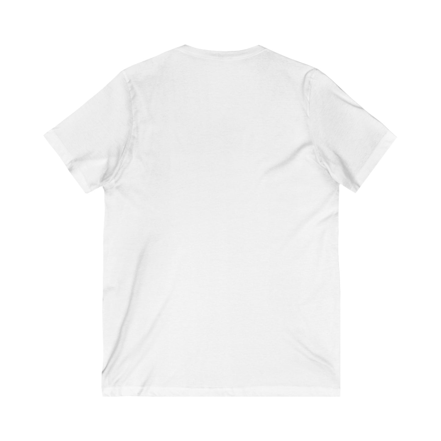 God Is V-Neck T-Shirt in Ocean