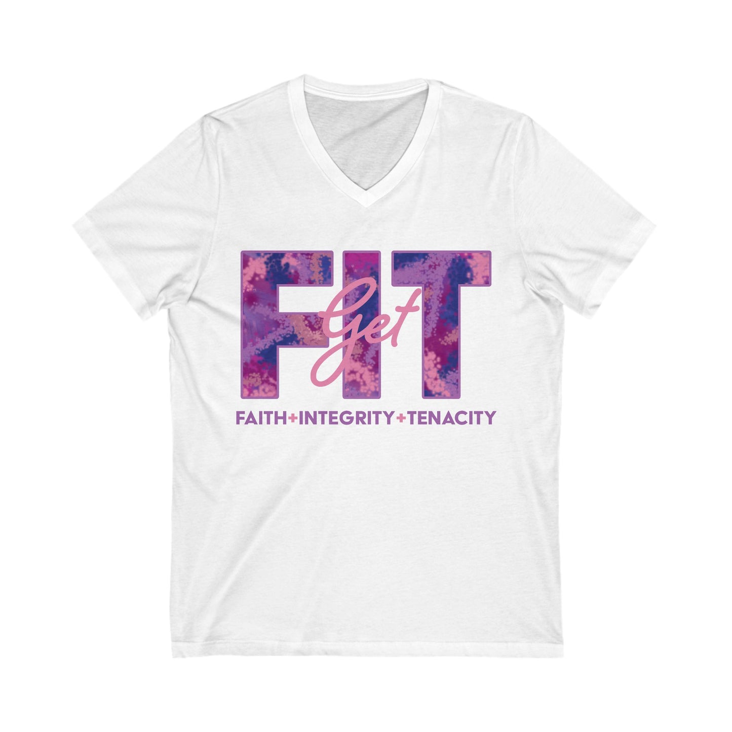 Get Fit V-Neck T-Shirt in Regal