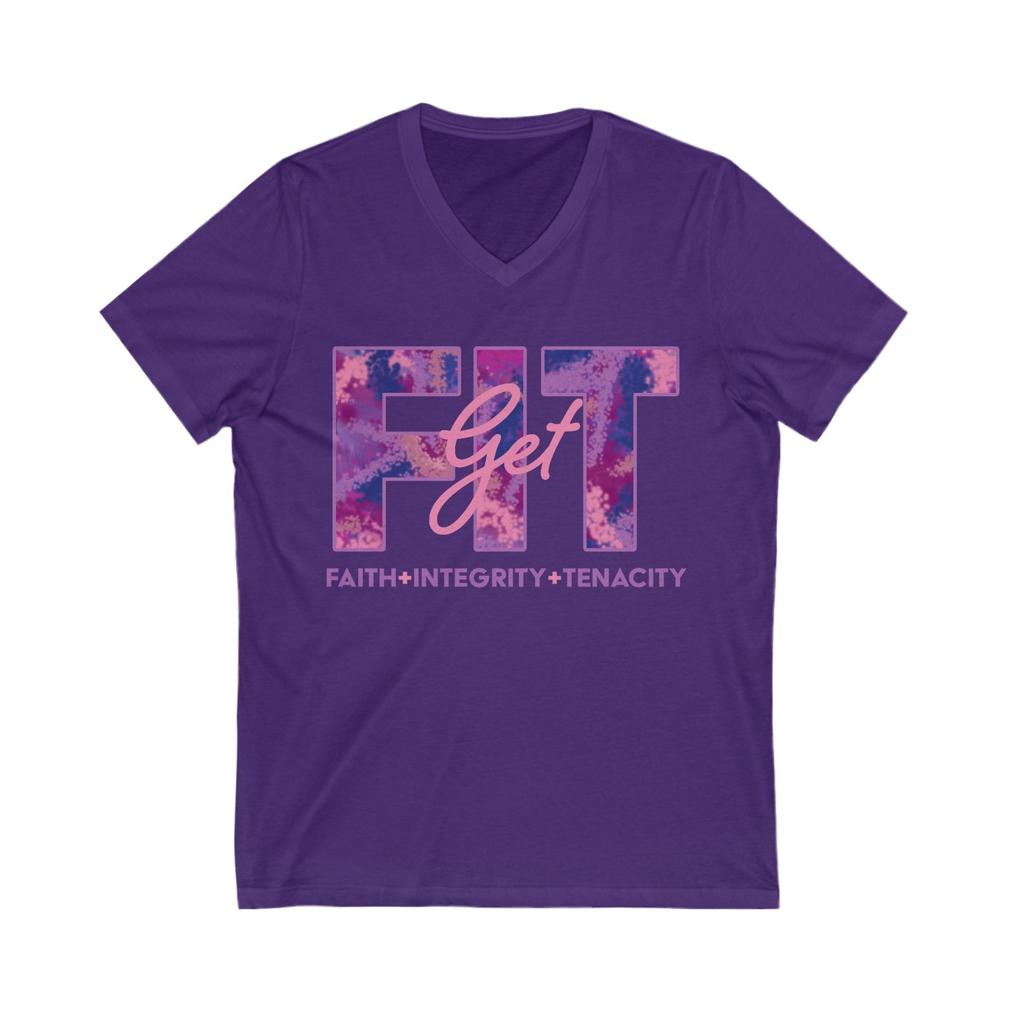Get Fit V-Neck T-Shirt in Regal