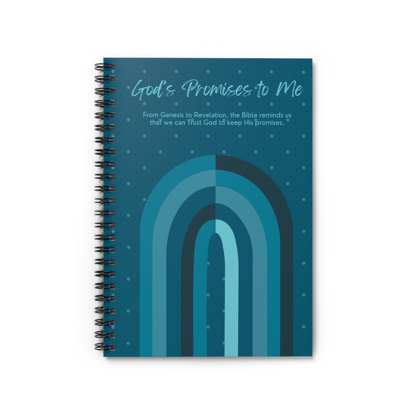 God's Promises To Me Spiral Notebook - Ocean