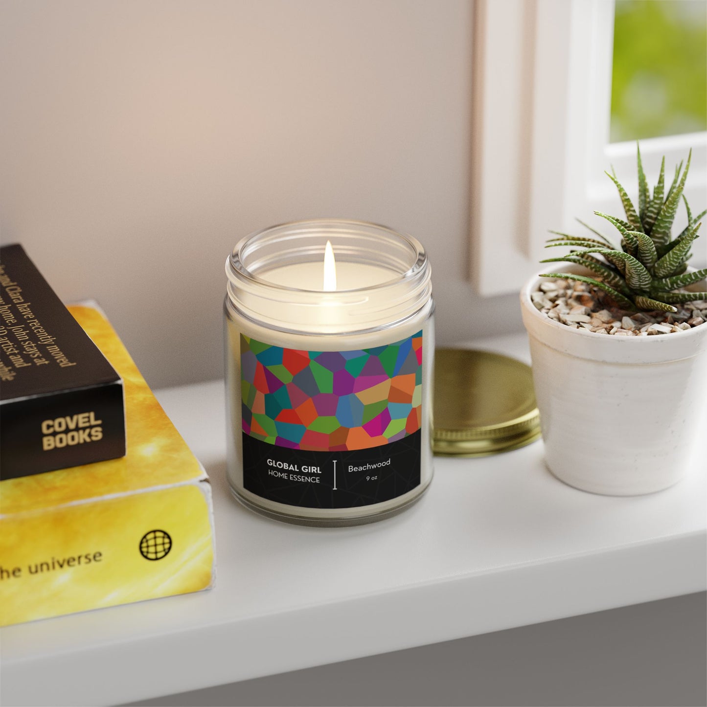 Global Girl Home Essence Candle - Beachwood