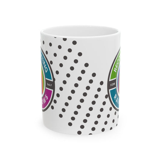 Signature Logo Ceramic Mug - Dots Version