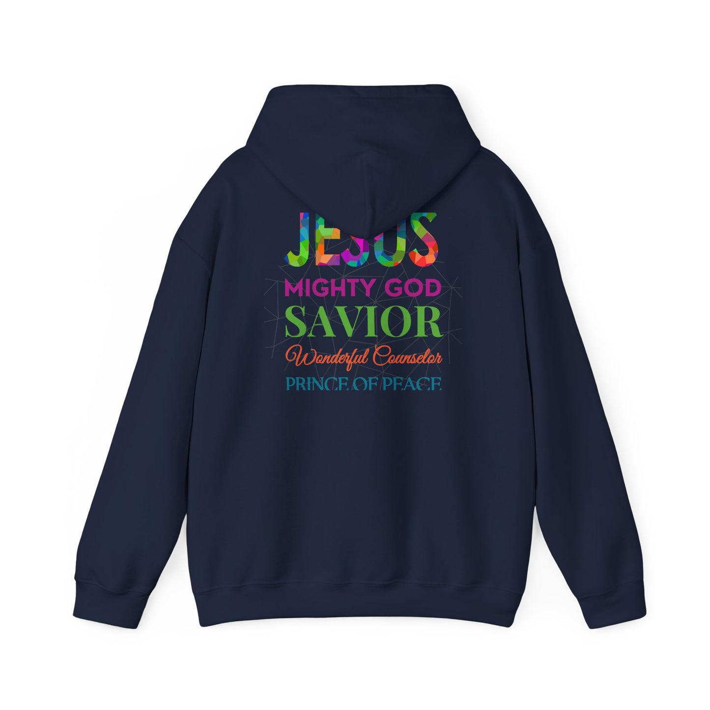 Just Jesus Hoodie in Rainbow Pixel