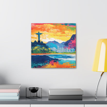 Rhythm of Rio Artwork on Canvas